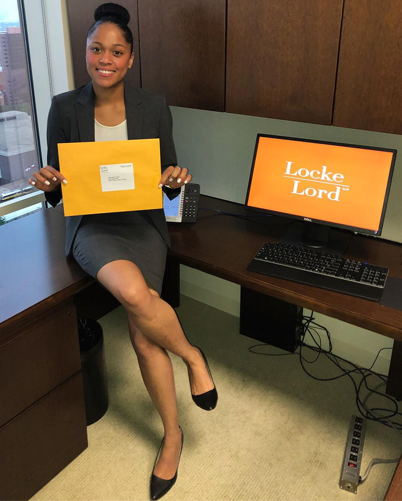 Cameasha Turner is a 2016 UTEP alumna who is a first-generation college graduate and was a standout member of the UTEP women’s basketball team. Today, she’s a lawyer in Dallas with a bright future. 