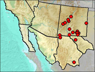 Pleistocene distribution of Microtus pennsylvanicus.