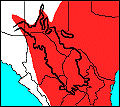 Modern distribution of Sigmodon hispidus in the region