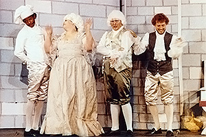 The Cast of The UTEP Dinner Theatre production of Cinderella