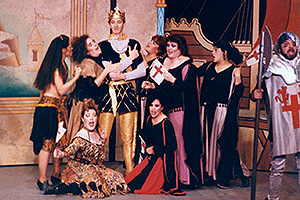 The Cast of The UTEP Dinner Theatre production of Blondel