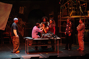 The Cast of The UTEP Dinner Theatre production of Rent