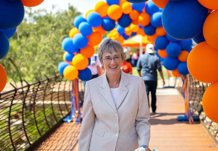 UTEP President Heather Wilson recently reflected on her first year as the University's leader. She began her new role Aug. 15, 2019. Photo: UTEP Communications 
