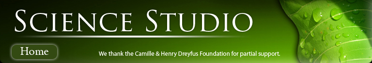 Science Studio Home, we thank the Camille & Henry Dreyfus Foundation for partial support