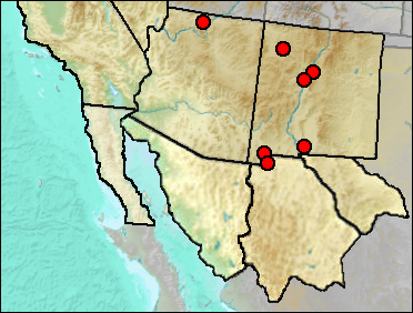 Regional Pleistocene distribution of Greater/Gunnison Sage-Grouse