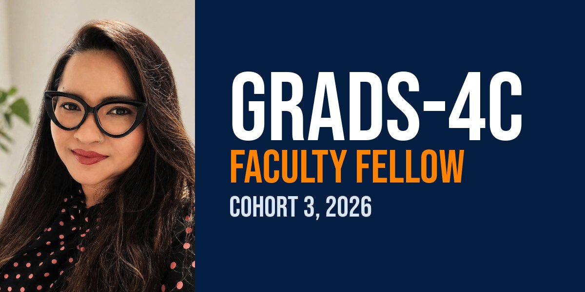 Dr. Khodeza Begum Mitchell, GRADS-4C Faculty Fellow, Cohort 3, 2026