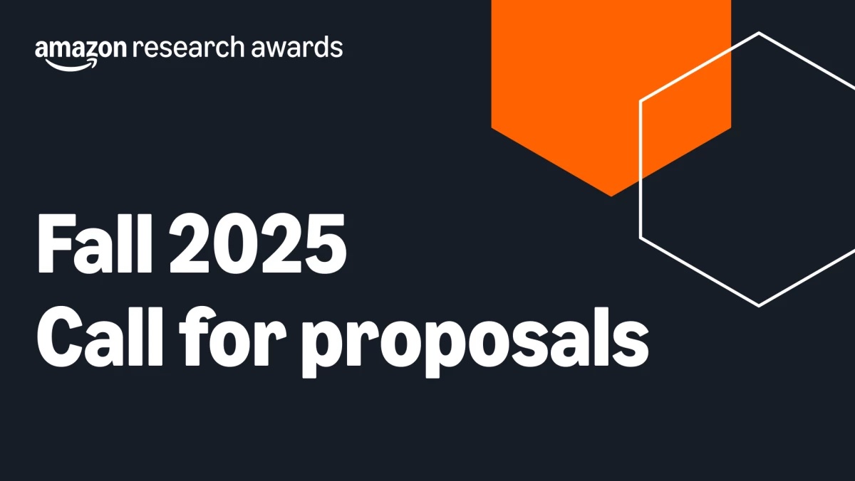 Amazon Research Awards Fall 2025 Call for Proposals
