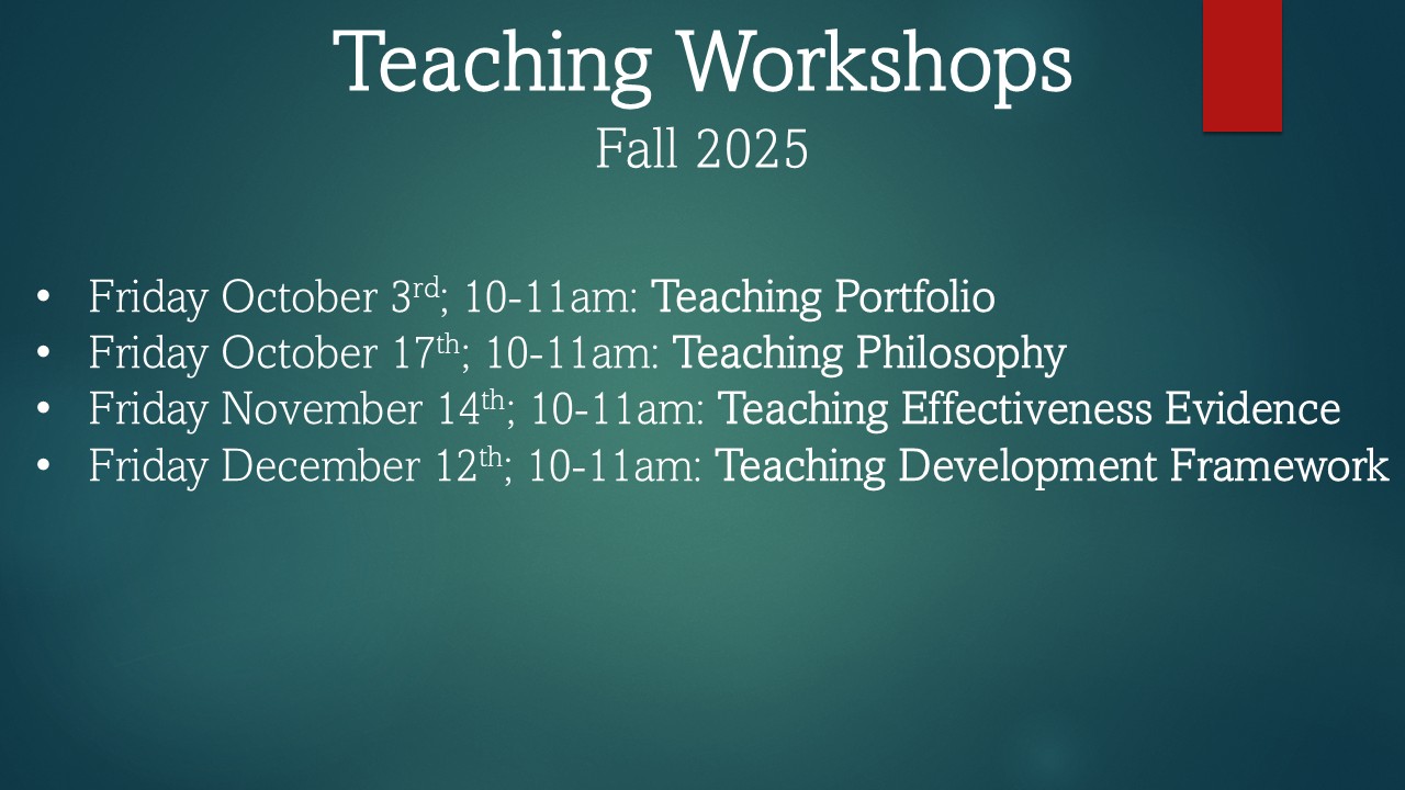 ADT Teaching Workshops 