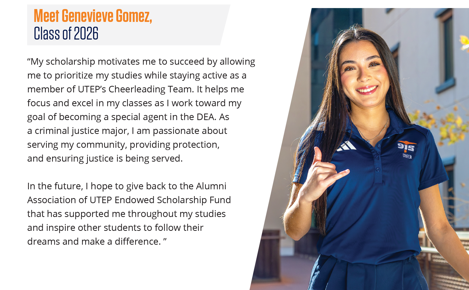 New Student Highlight