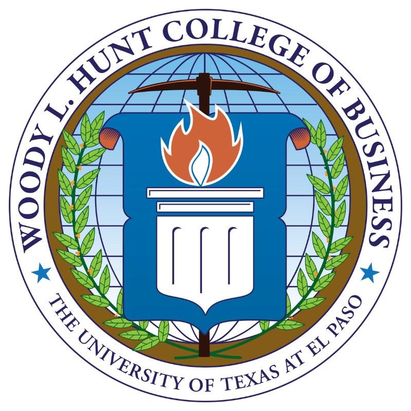 Woody L. Hunt College of Business seal