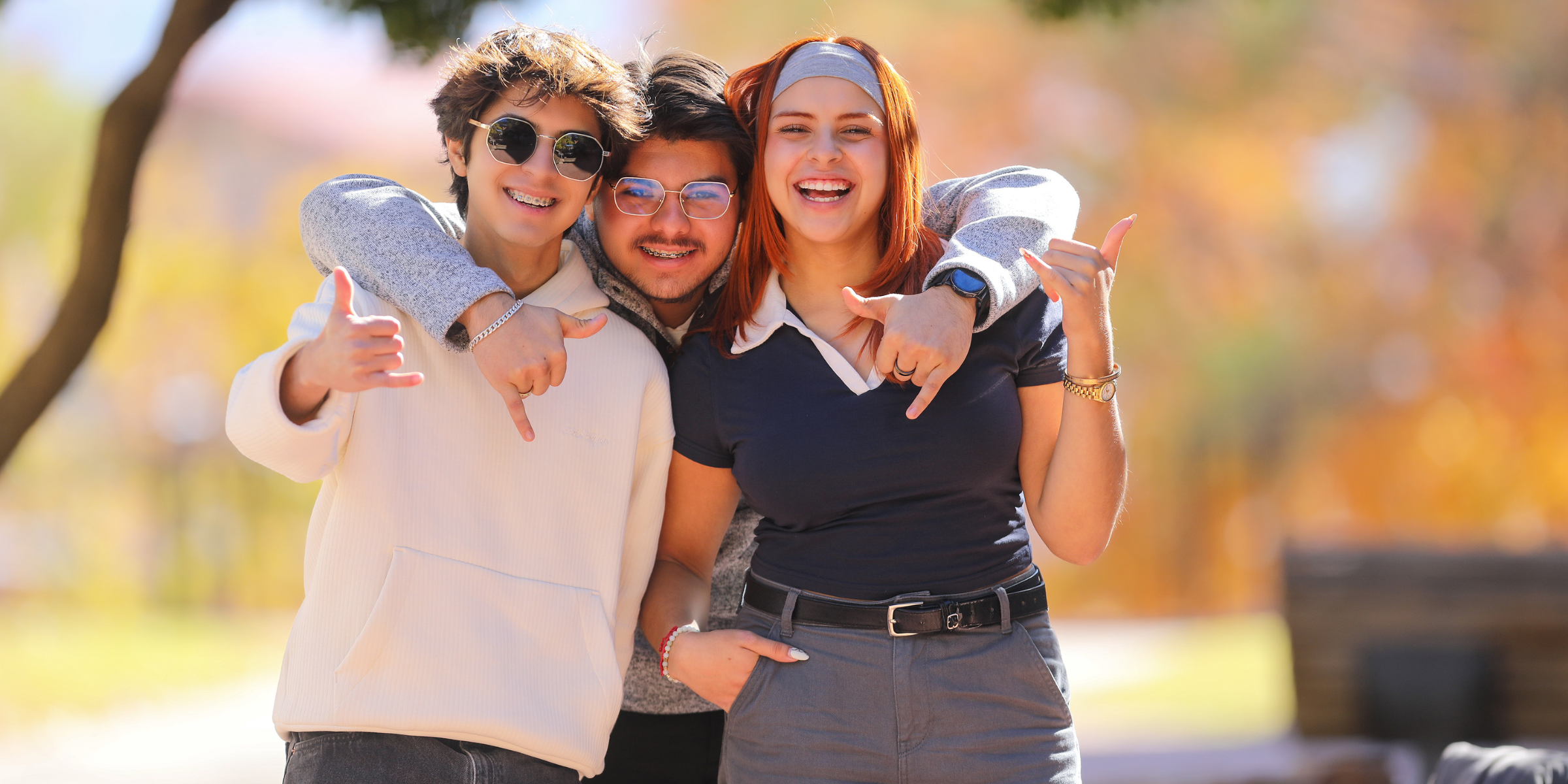 Hunt Business students.