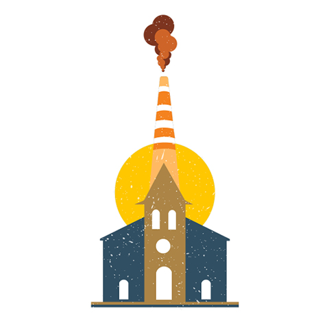 town and the smelter logo