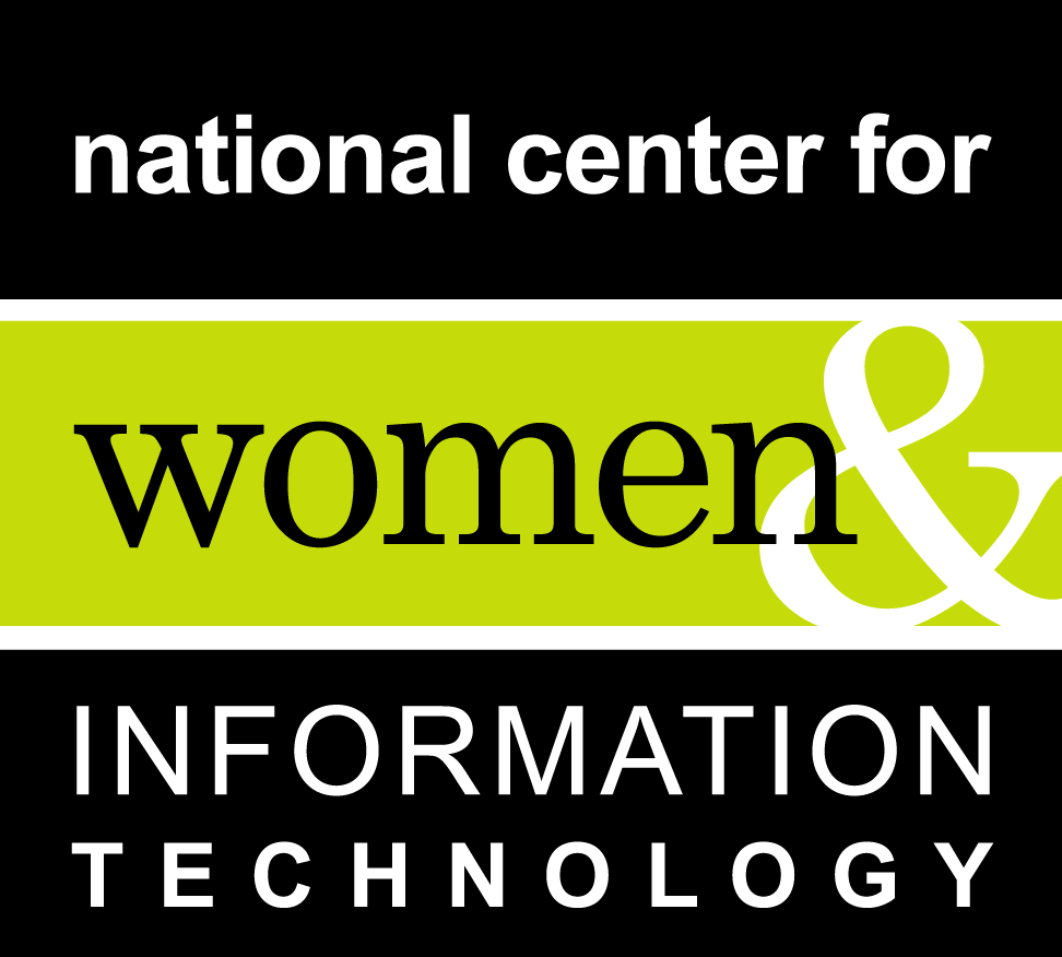National Center for Women and Information Technology Logo.