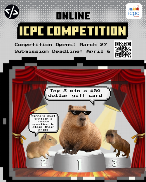 ICPC 2026 Competition Flyer