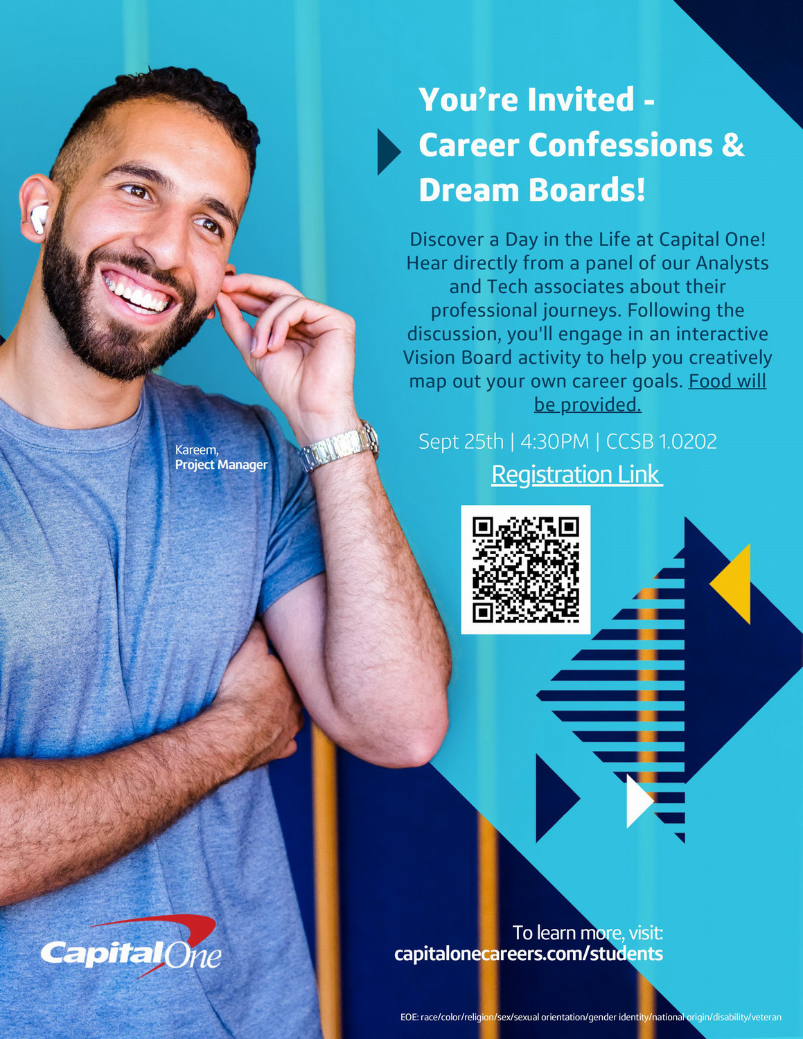 Career Confessions Flyer