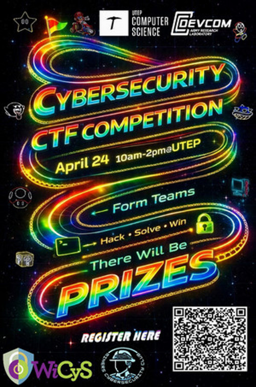Cybersecurity CTF Flyer