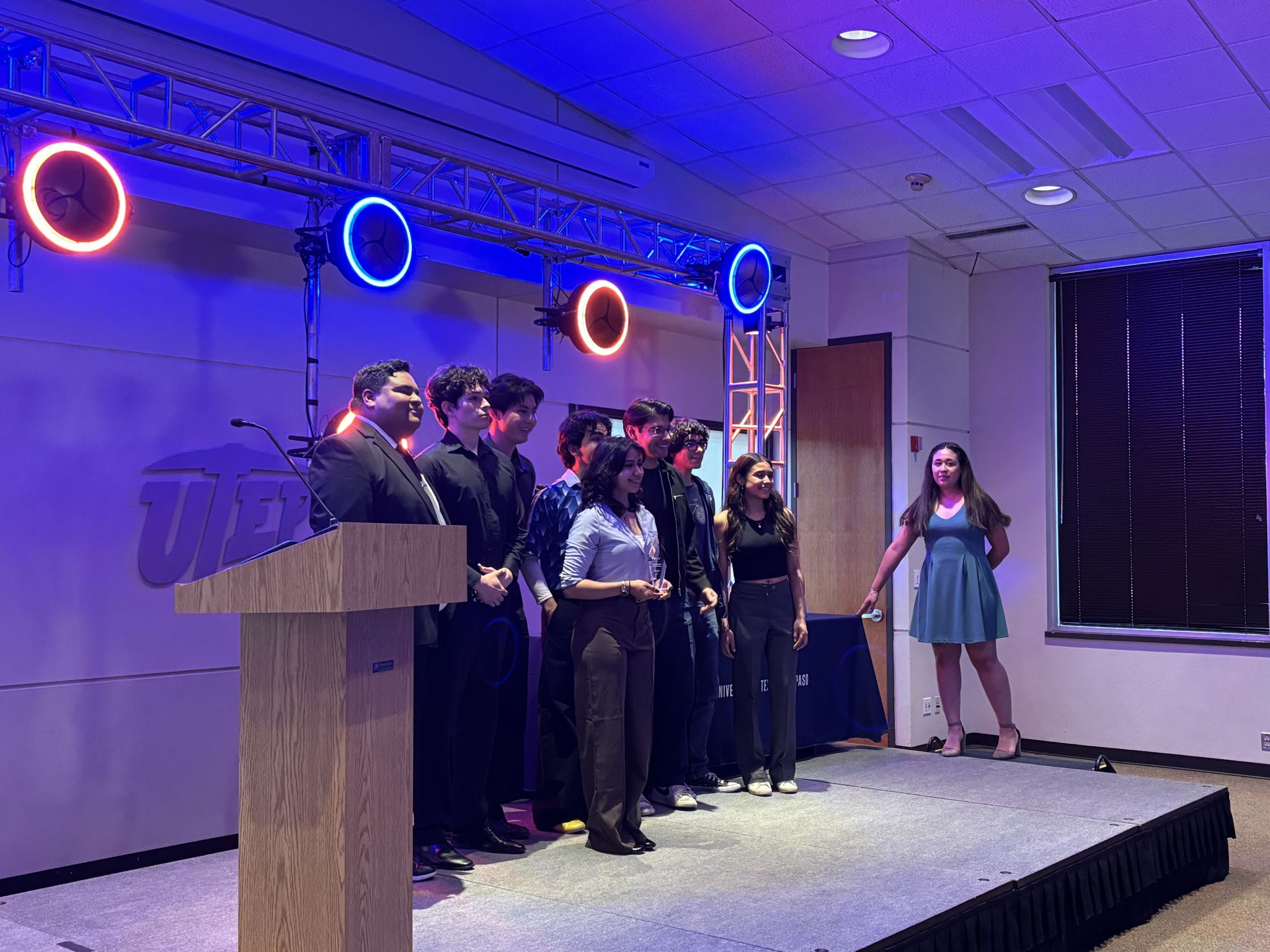 CIC photo receiving their award.