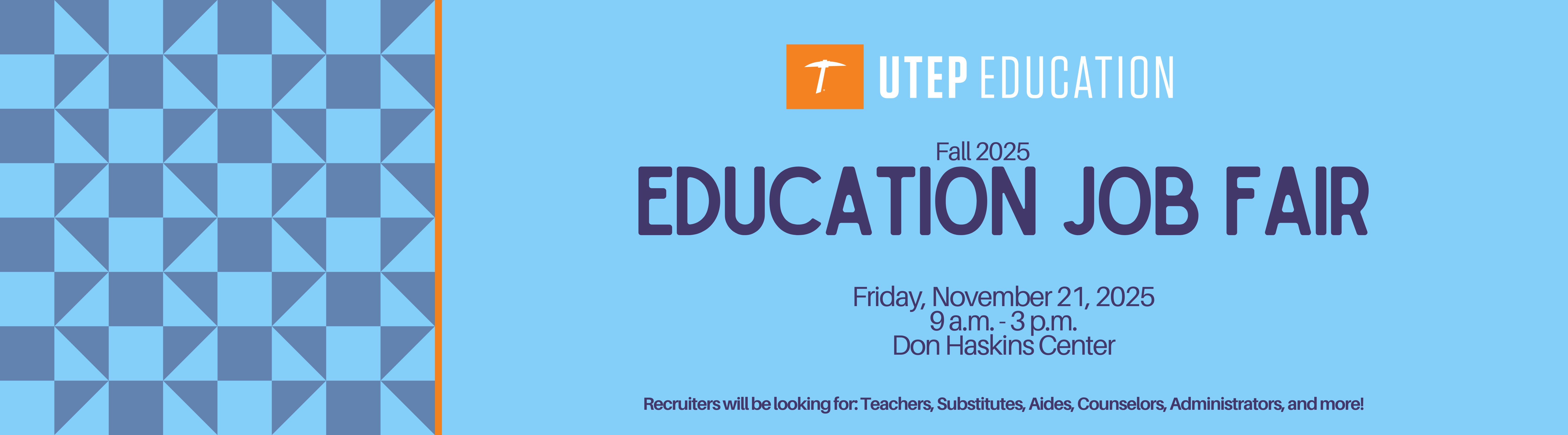 Fall 2025 Education Job Fair 