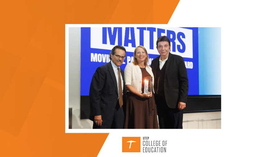 Dr. Erika Mein receives Richard Castro Award at CREEED Summit