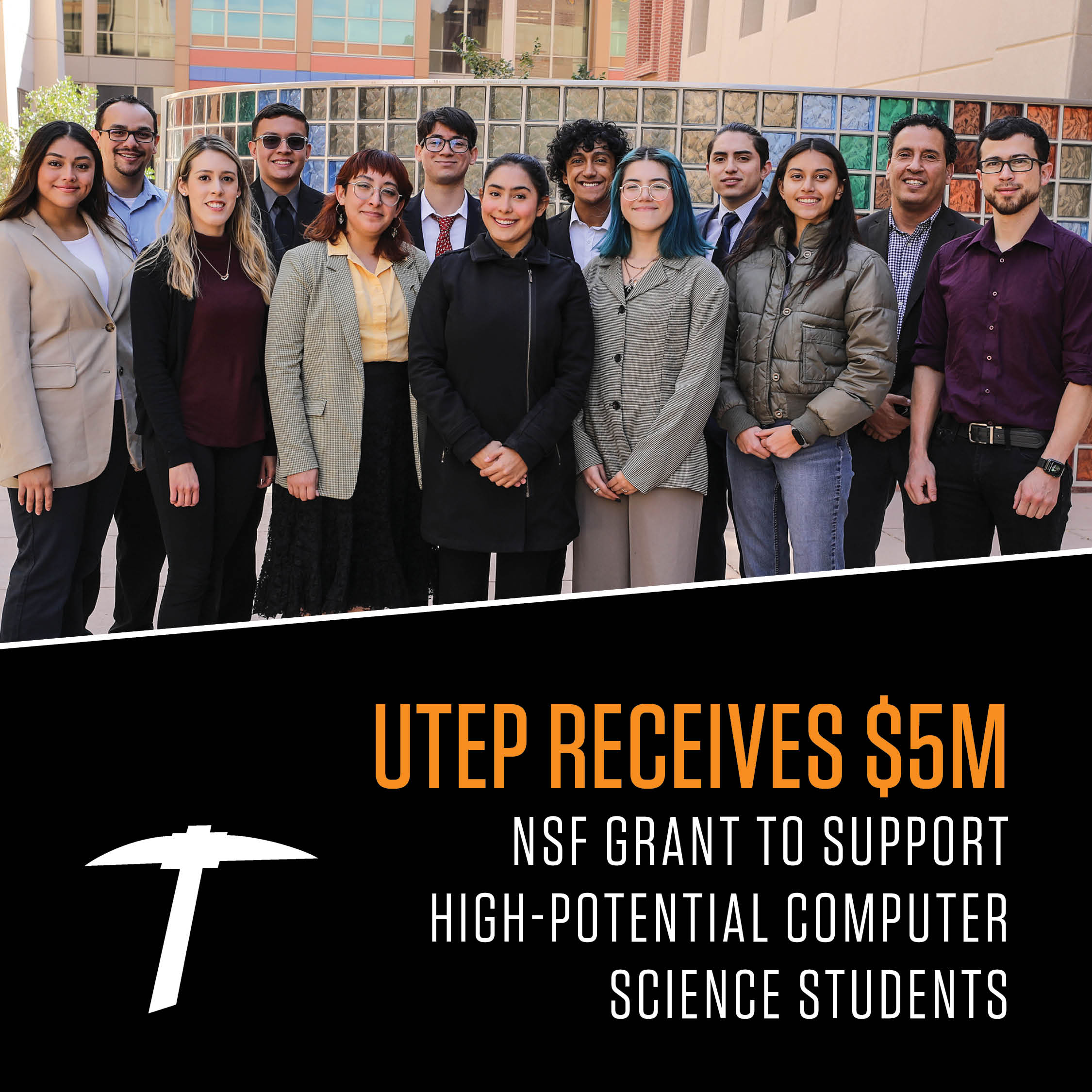 UTEP Receives 5M NSF Grant to Support High-Potential Computer Science Students