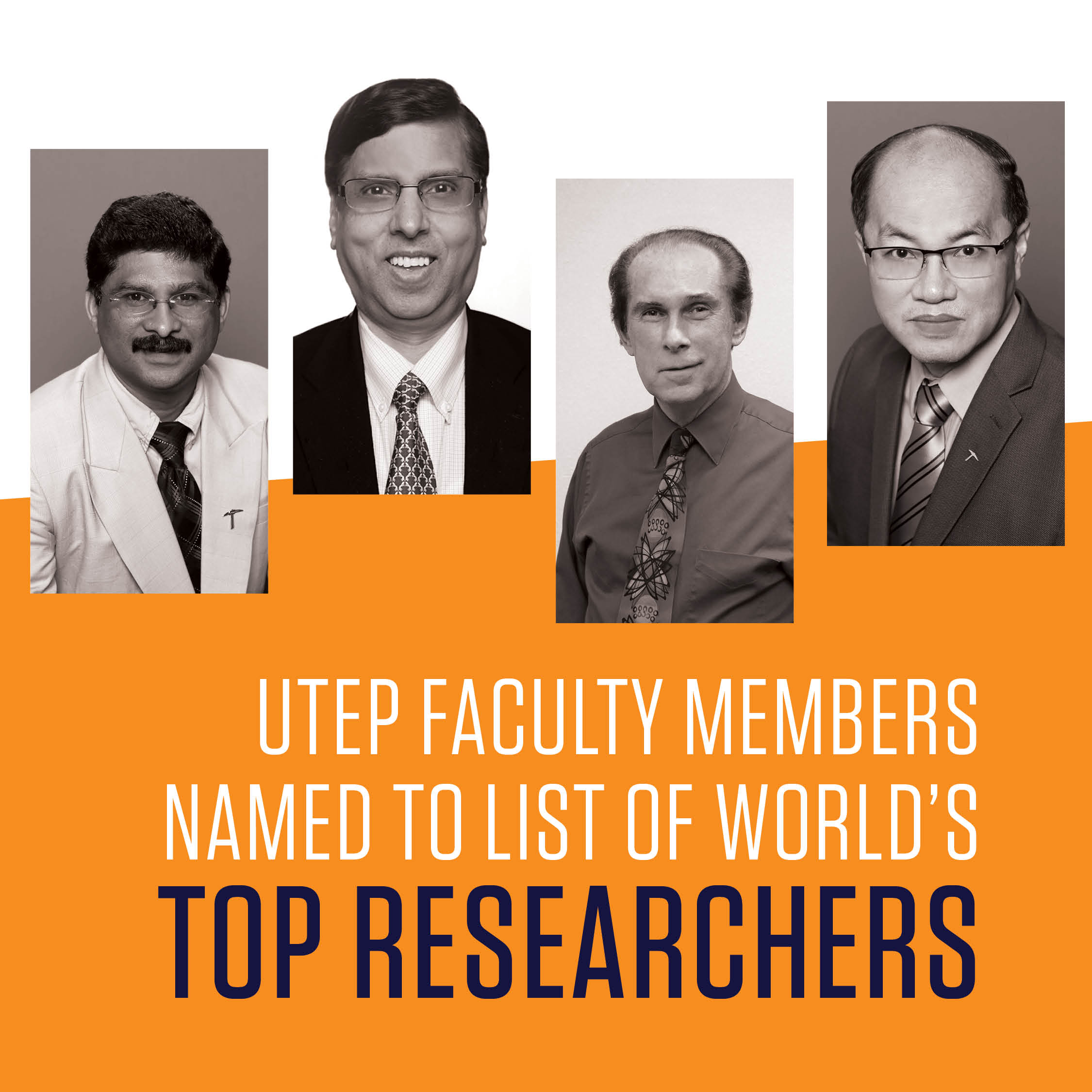 UTEP Faculty Members Named to List of Worlds Top Researchers