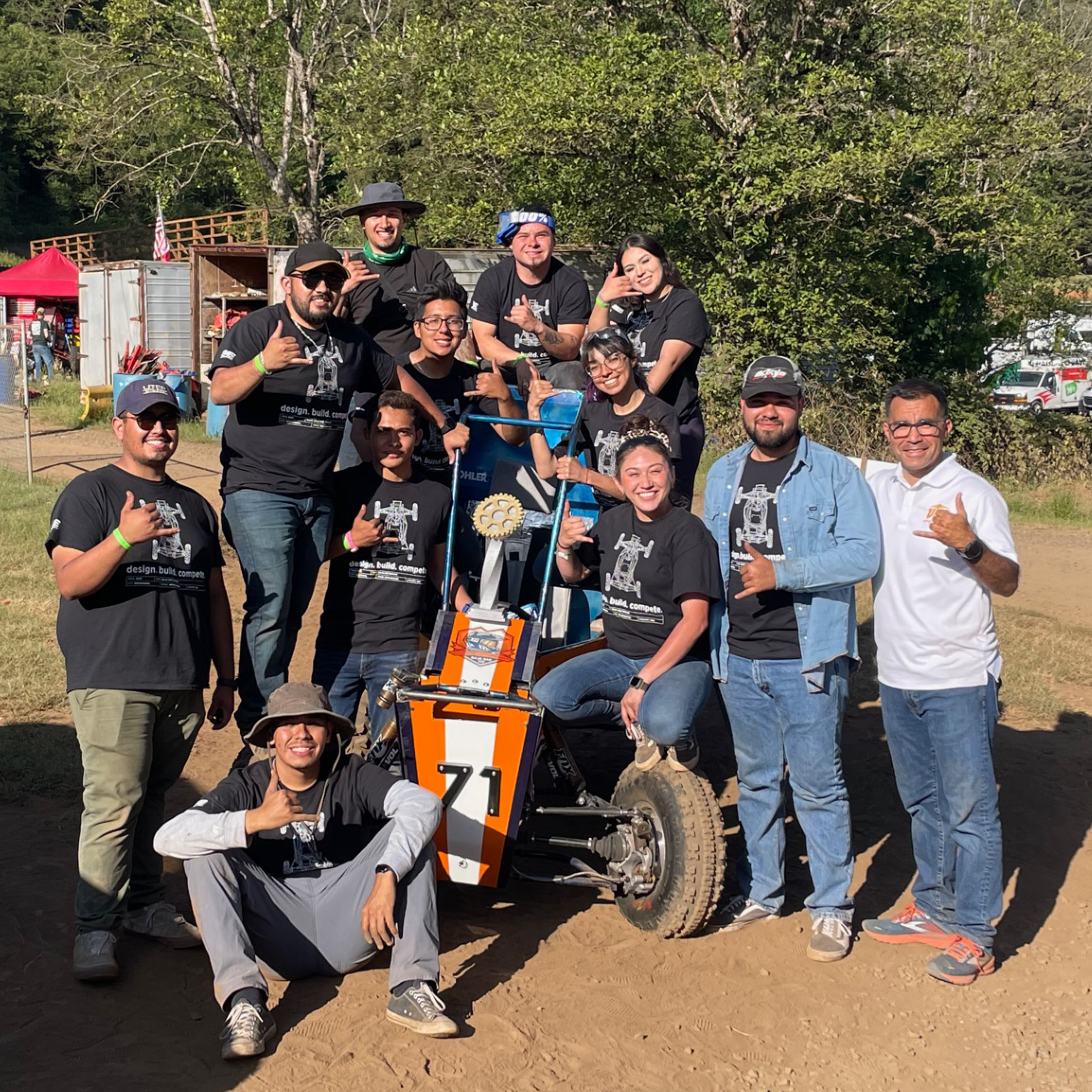 UTEPs SAE Mad Pete Motorsports at Baja Competition 2023