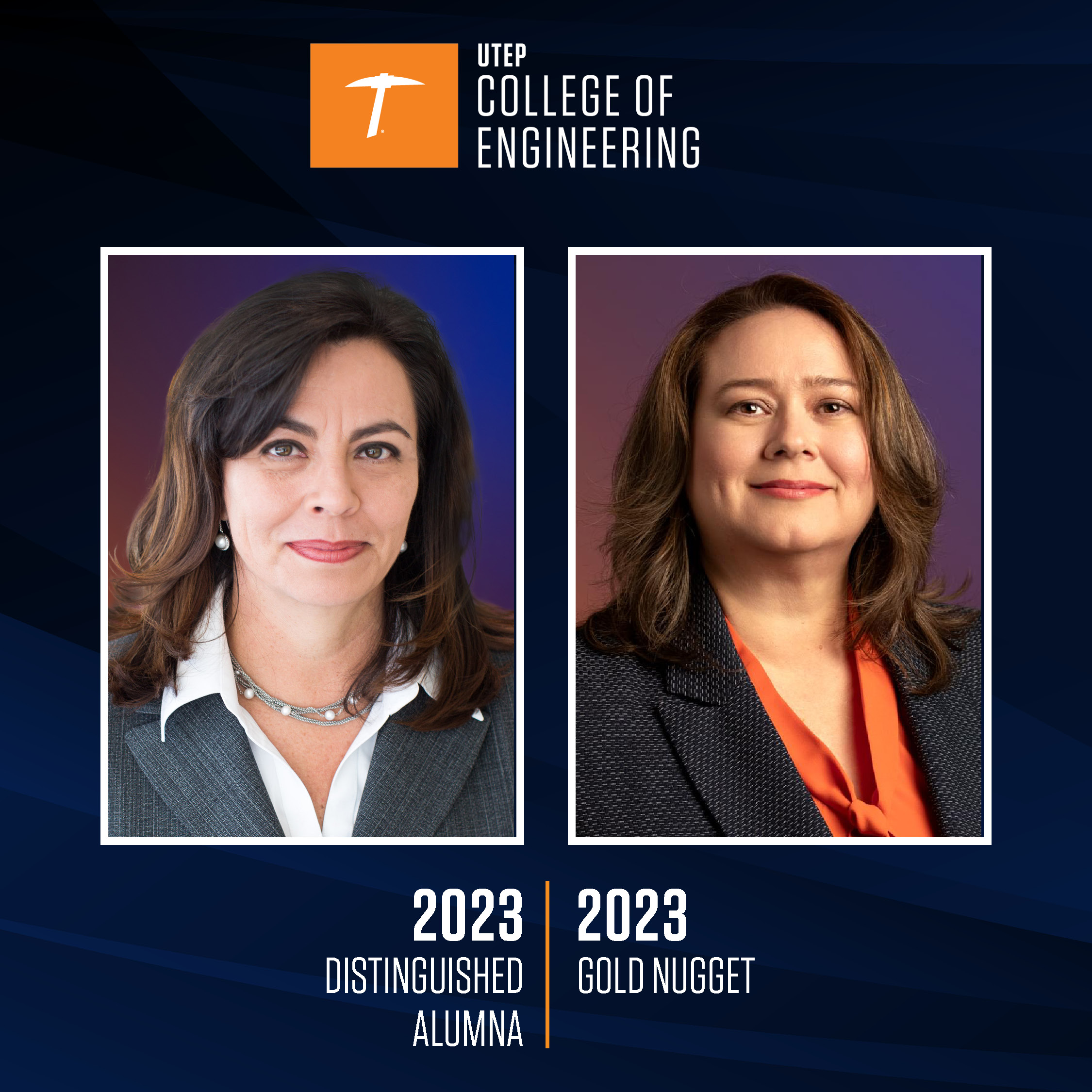 2023 Distinguished Alumna and Gold Nugget Awardees from College of Engineering
