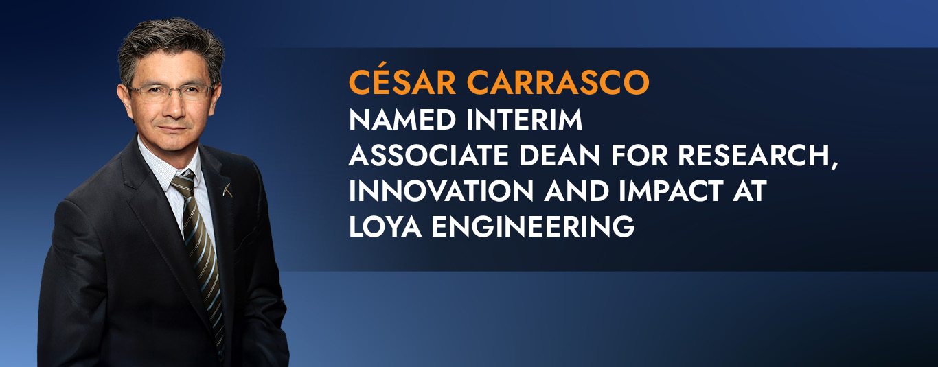 Carrasco to Lead Research, Innovation and Impact  
