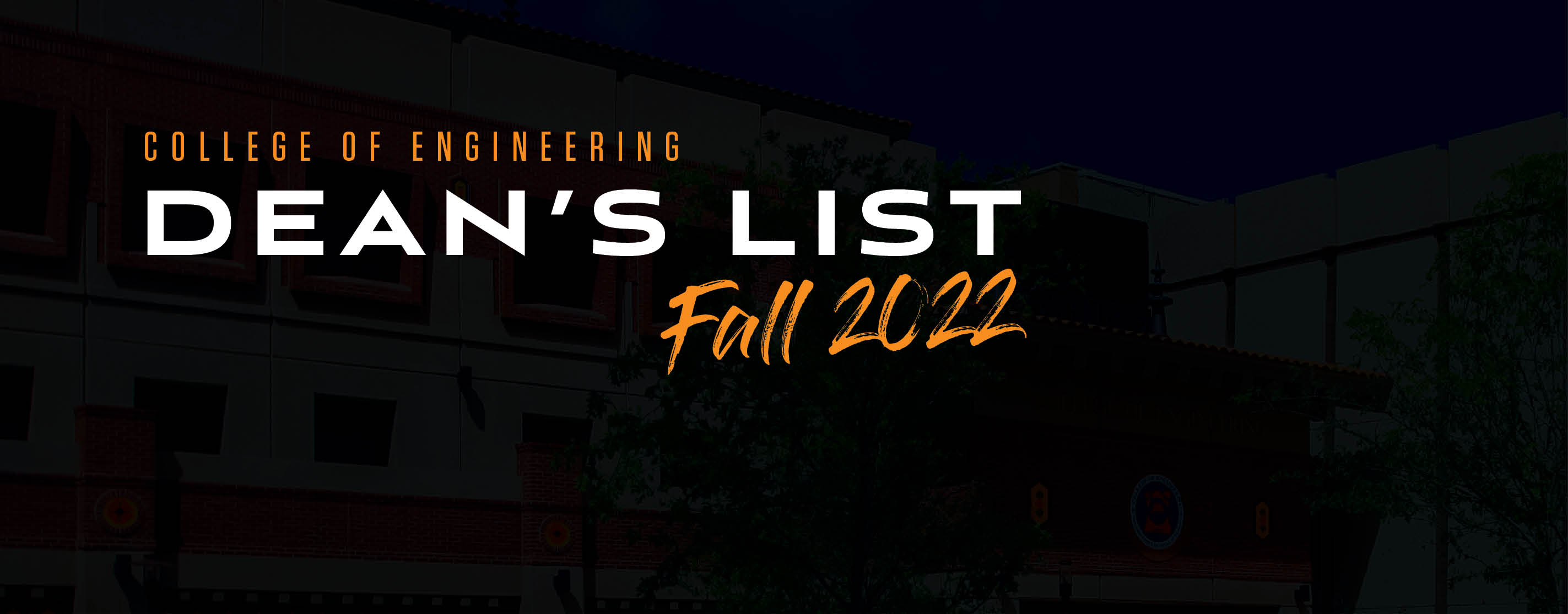 Dean's List Fall 2022 