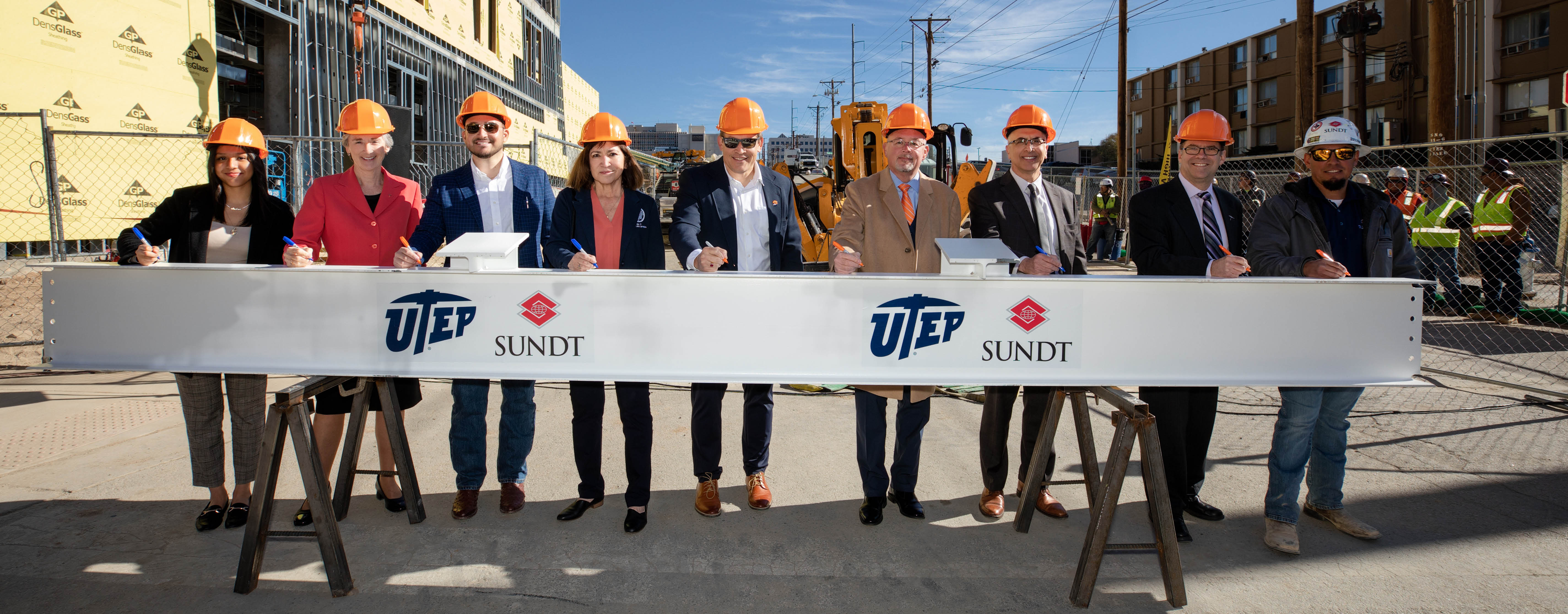 UTEP Celebrates AMAC Construction Milestone 