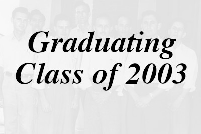 Graduating Class of 2003