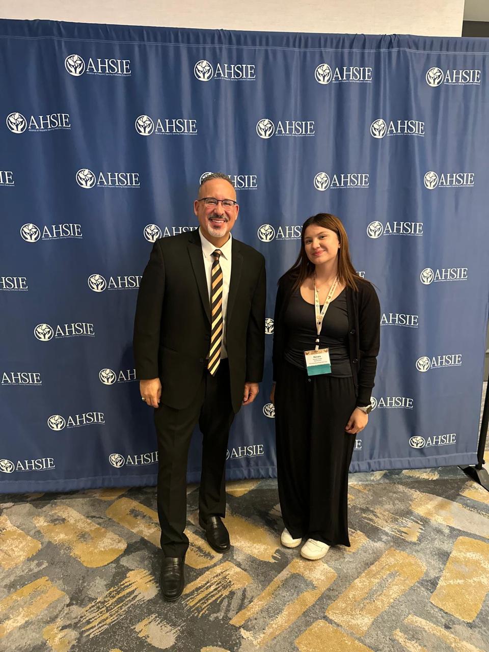 Crystal Peterson at AHSIE Conference