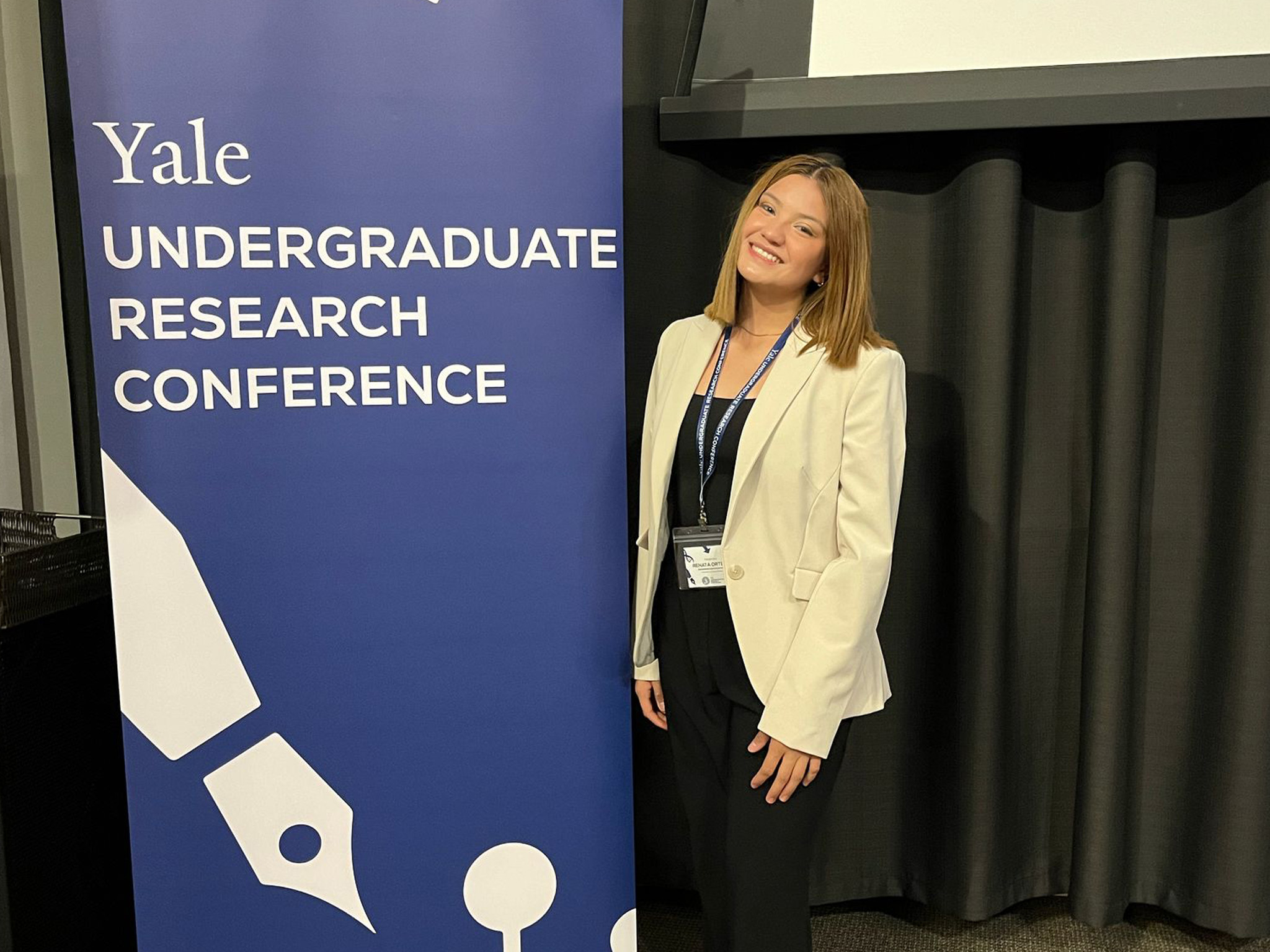 Renata Ortega at Yale Conference