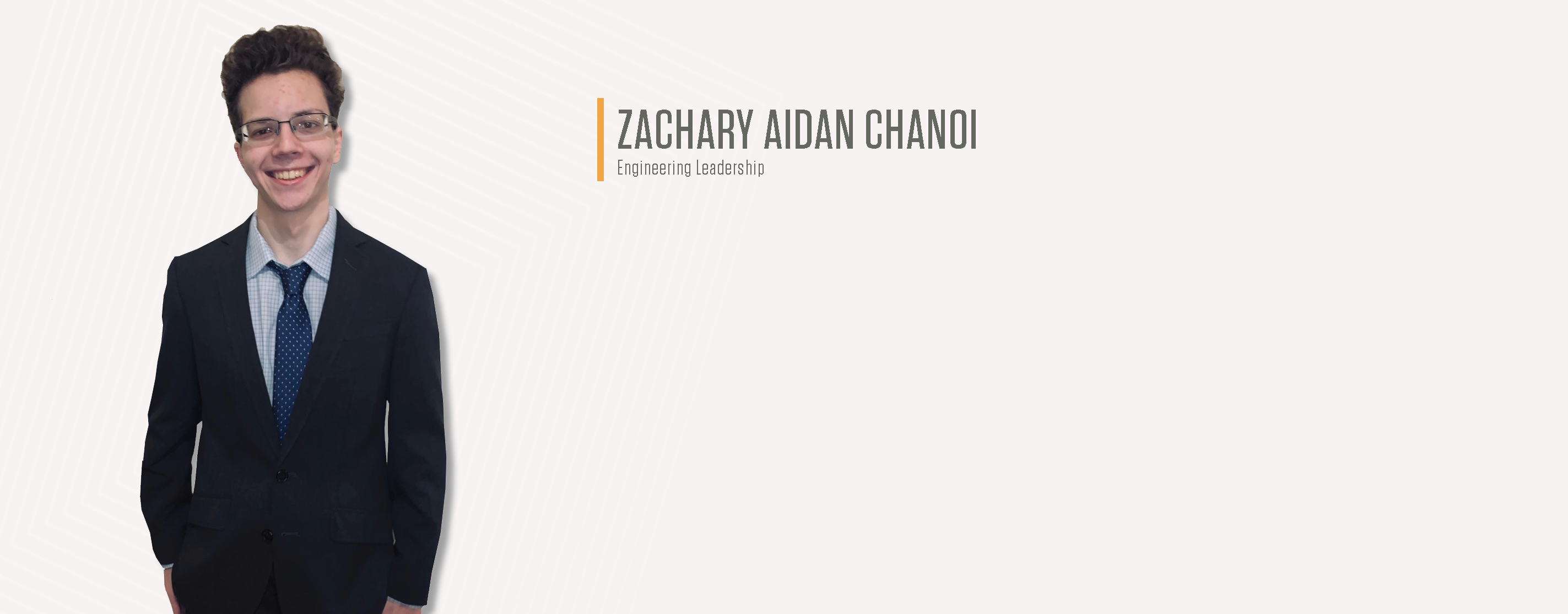 Student Success: Zachary Aidan Chanoi 