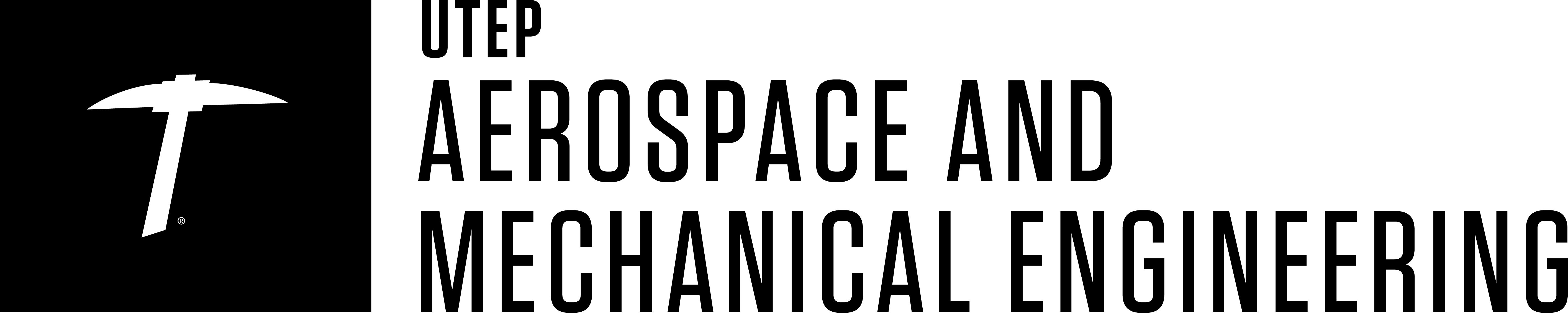 UTEP Aerospace and Mechanical Engineering Department logo