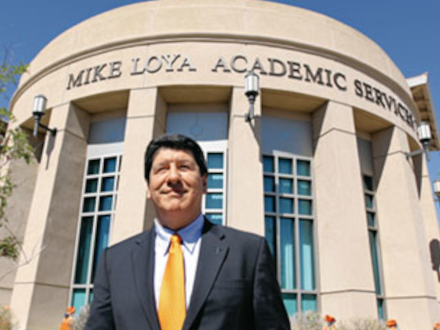 UTEP's Mike Loya Academic Services Building.
