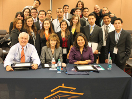 UTEP students who took on 2013's Grand Challenge Workshop.