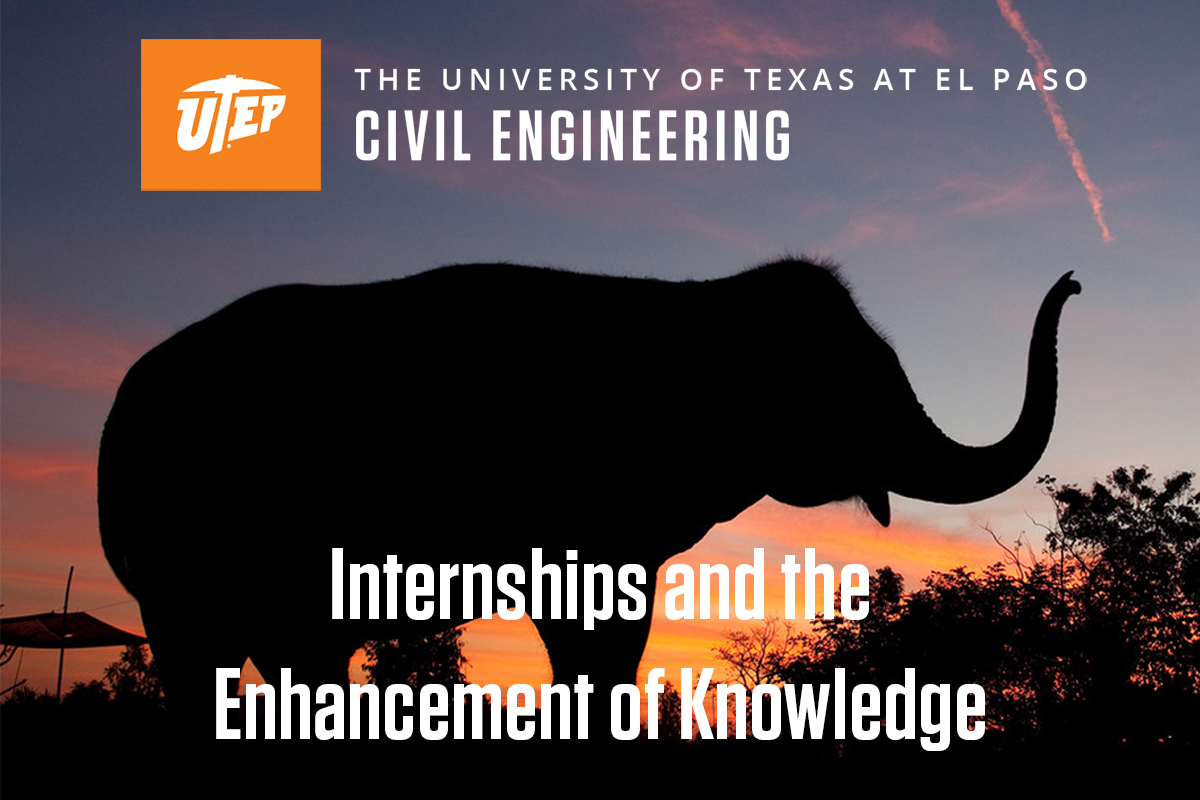UTEP Department of Civil Engineering Fosters Student Involvement Through Internships