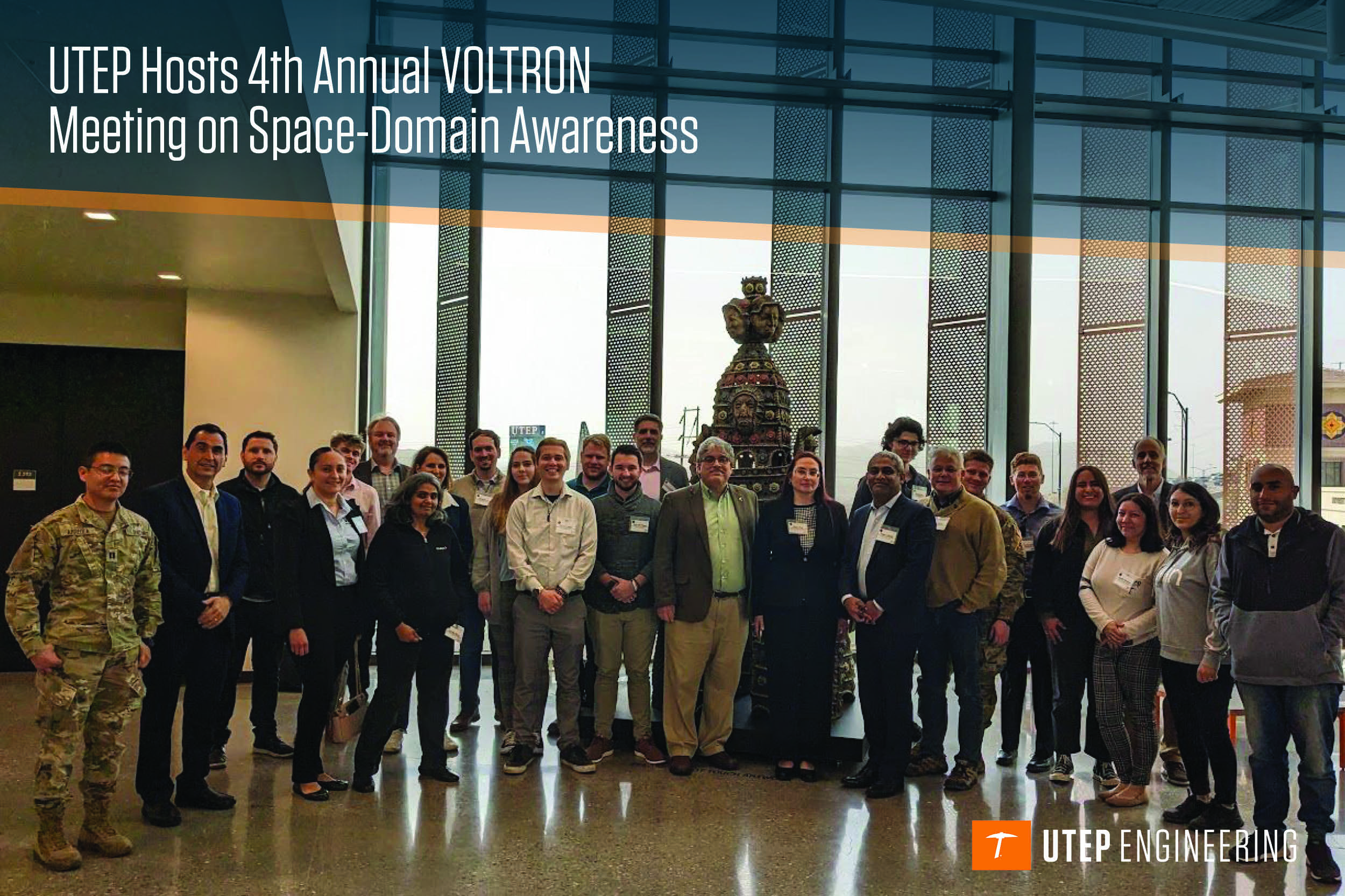 UTEP Hosts 4th Annual VOLTRON Meeting on Space-Domain Awareness