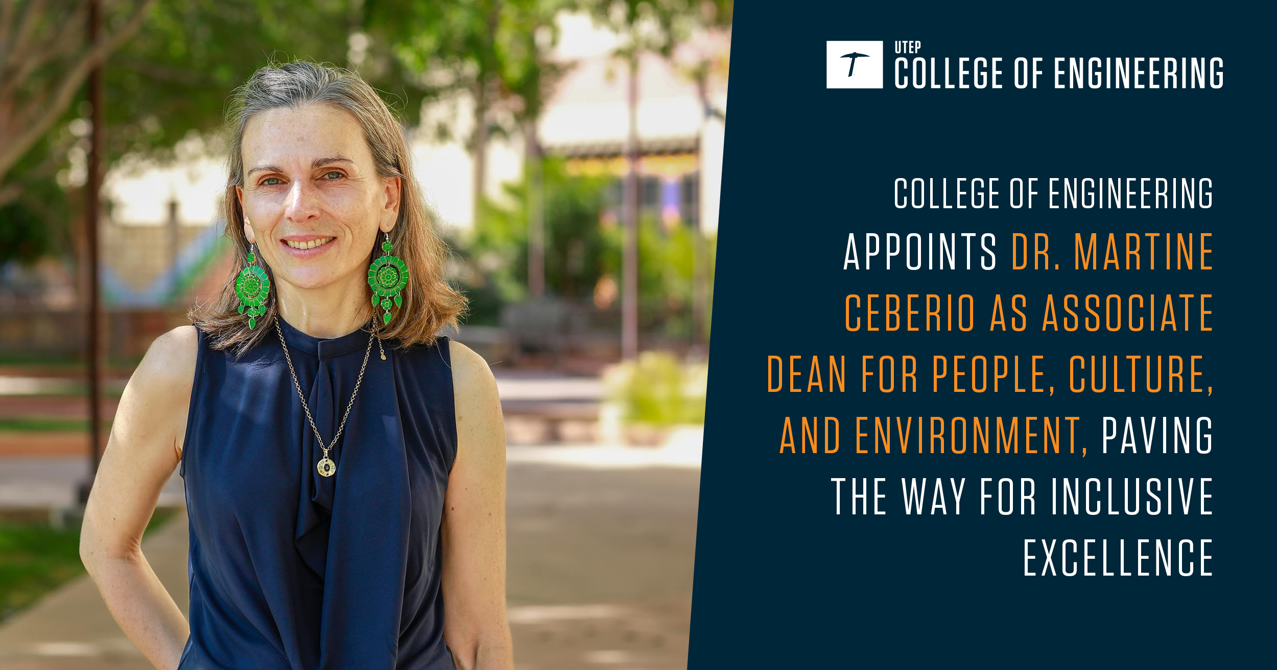College of Engineering Appoints Dr. Martine Ceberio as Associate Dean for People, Culture, and Environment, Paving the Way for Inclusive Excellence