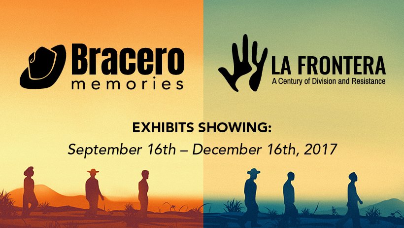 The Centennial Museum and Chihuahuan Desert Gardens will host an opening reception for the exhibits, “Bracero Memories” and “La Frontera: A Century of Division and Resistance.” 
