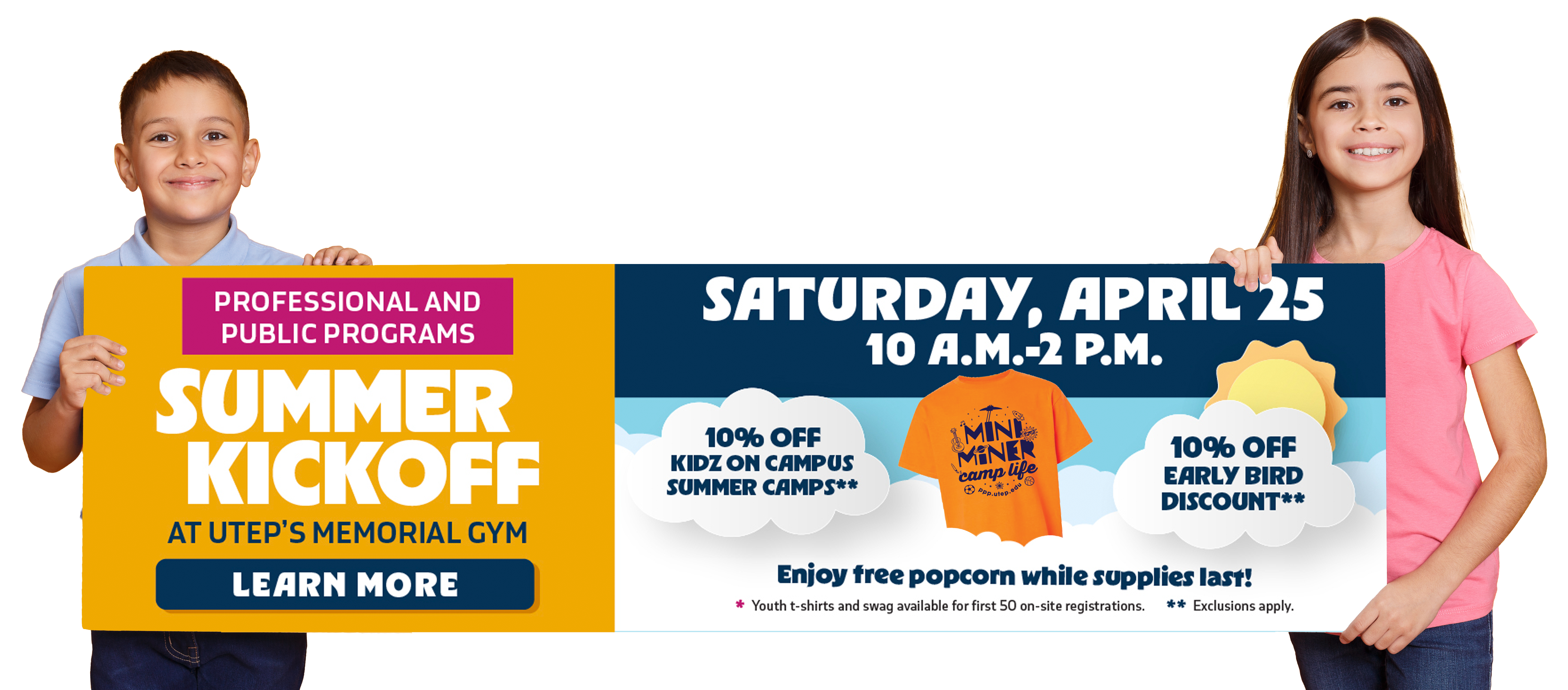 Youth Summer Kickoff Registration Event Ad