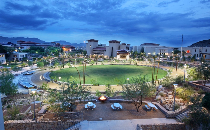 Aerial shot of UTEP’s campus | UTEP Connect 