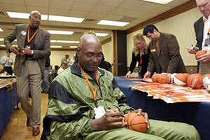 Members of the 1966 Championship Team during a book signing in 2006.