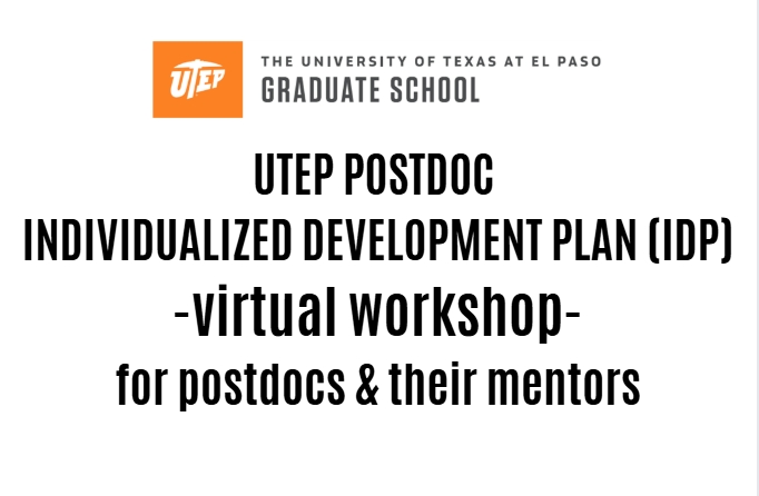 flyer for IDP workshop