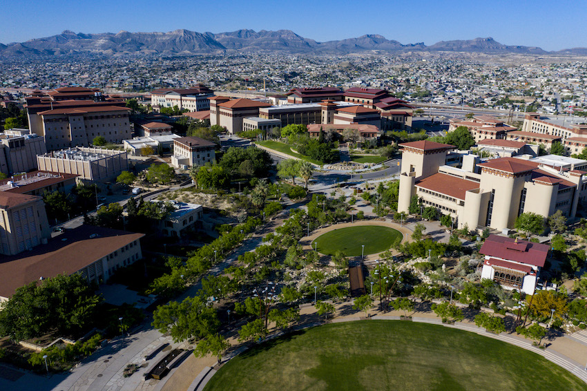UTEP Campus Drone