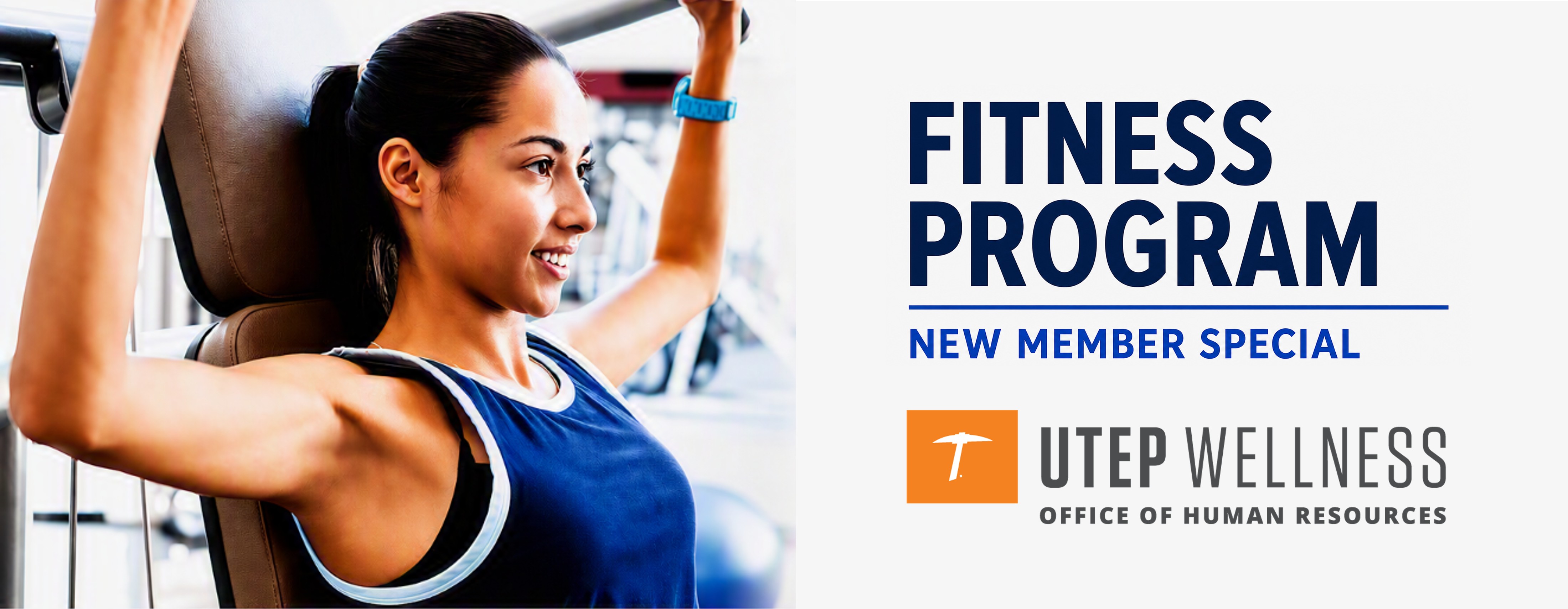 Fitness program, new member special.