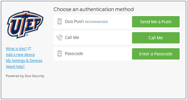 Authentication Method Example