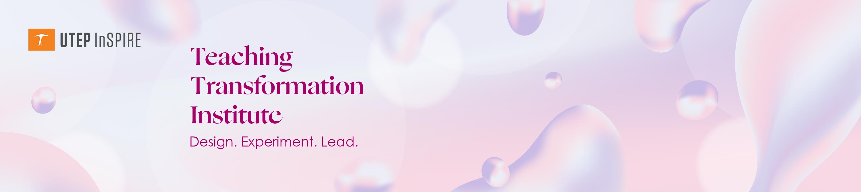 Join Us for the Teaching Transformation Institute 