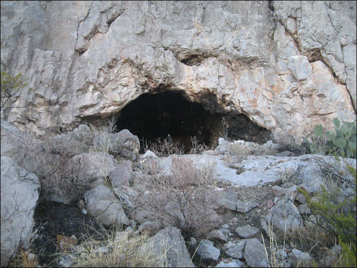 Entrance to Robledo Cave